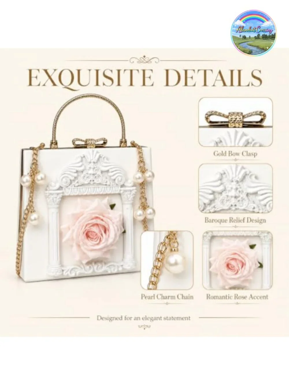 Novelty Evening Clutch Bag Women's Coffin Shaped Purse with Chain Strap